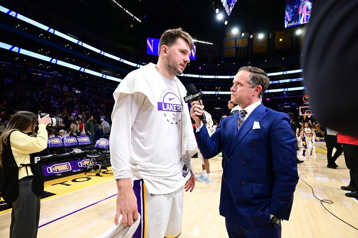 开云APP-39分难救主！东契奇独木难支的背后，是湖人防线的全面崩塌